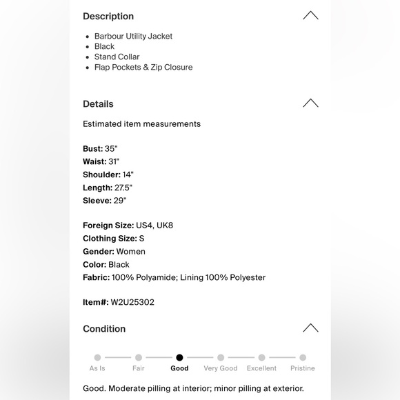 Barbour Quilted Utility Jacket in Dark Gray - Picture 5 of 5
